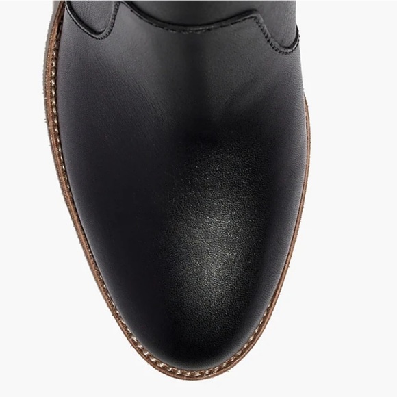 Madewell The Brenner Boot in Leather Heeled in black size 7.5 - Picture 2 of 10